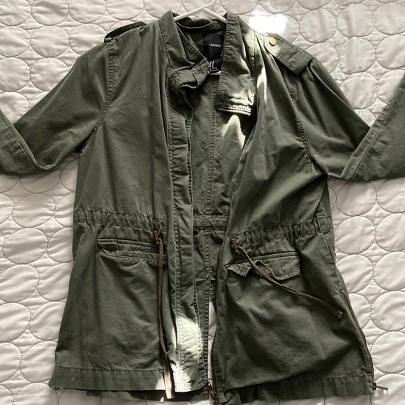 Forever 21 Jackets & Blazers - Green jacket size Medium